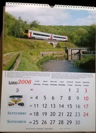 Kalender LOCO - Spoorwegen 2006 - Afbeelding 4