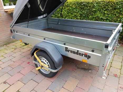 Bagagewagen Brenderup met Thule top - 3