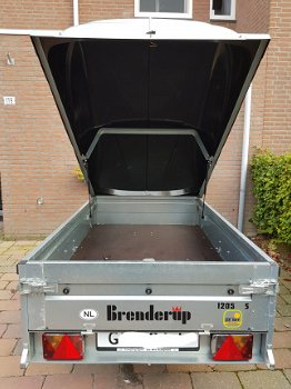 Bagagewagen Brenderup met Thule top - 4