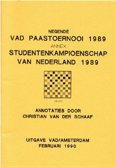 Negende VAD Paastoernooi 1989