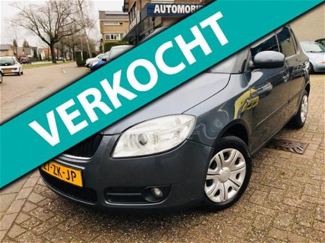 Skoda Fabia - 1.4-16V Ambiente *5 DRS*STUURBEKR*AIRCO.*ELLEK.PAKKET.*BOEKJES*NAP - 1