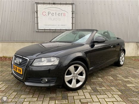 Audi A3 Cabriolet - 1.8 TFSI 160PK Ambition Pro Line / Leder / Navigatie / Trekhaak / Windscherm / 2 - 1