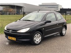 Peugeot 206 - 1.4 XT Zwart