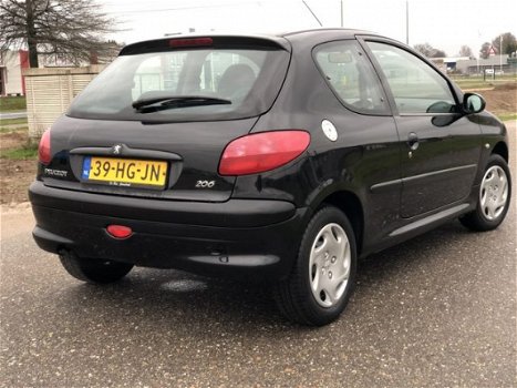 Peugeot 206 - 1.4 XT Zwart - 1