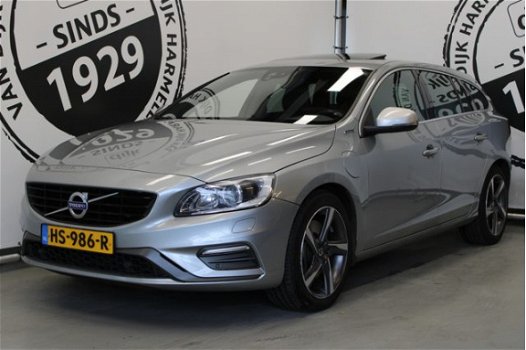 Volvo V60 - 2.4 D6 Twin Engine R-Design XENON LEDER STANDKACHEL SCHUIFDAK NAVIGATIE Getoonde prijs i - 1