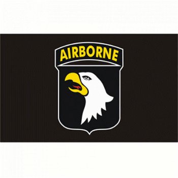 Vlag Airborne 101e div.zwart - 1