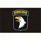 Vlag Airborne 101e div.zwart - 1 - Thumbnail
