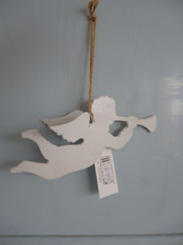 Kerst hanger engel, 3 maten - 6