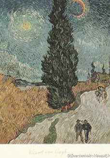 Vincent van Gogh Cypres met ster
