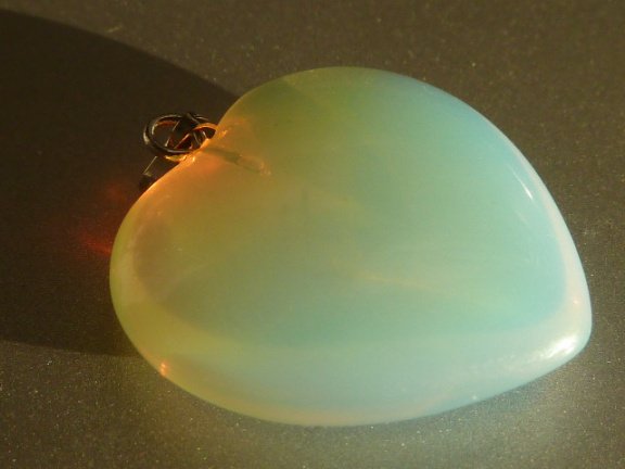 Hanger hartje Opaline - Afbeelding 3