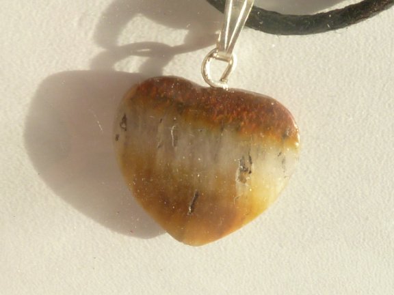 Hanger hartje agaat - Afbeelding 3