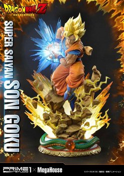 P1S Dragon Ball Z Statue Super Saiyan Son Goku - 1