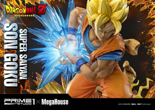 P1S Dragon Ball Z Statue Super Saiyan Son Goku - 2