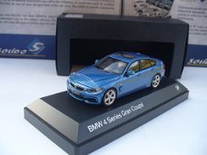 Kyosho 1/43 BMW 4 Serie Gran Coupe Blauw