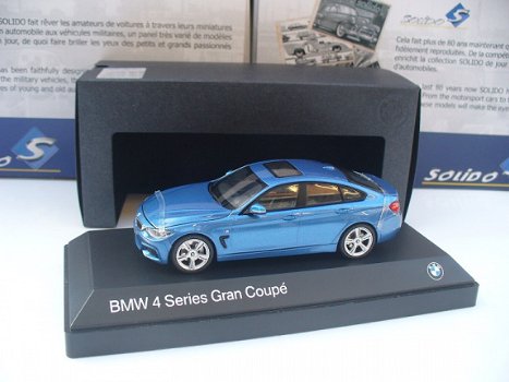 Kyosho 1/43 BMW 4 Serie Gran Coupe Blauw - 3