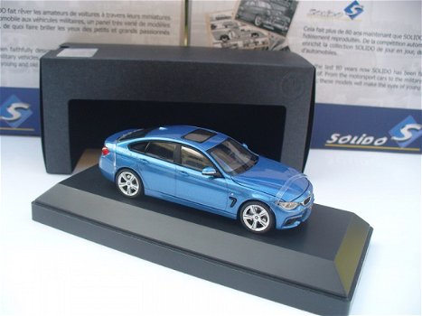 Kyosho 1/43 BMW 4 Serie Gran Coupe Blauw - 6