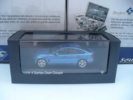 Kyosho 1/43 BMW 4 Serie Gran Coupe Blauw - 8