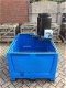 Quarantaineopstelling compleet, 600L bak blauw - 1 - Thumbnail