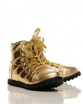 Dames trainers gold metallic - 2