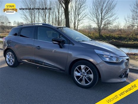 Renault Clio Estate - TCe 90pk Limited Navig., Airco, Cruise, Lichtm. velg - 1