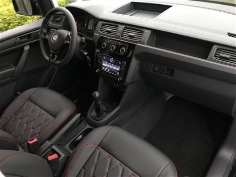 Volkswagen Caddy - 2.0TDI 180PK AIRCO NAVI ZWART APPLE CARPLAY NIEUW DIRECT RIJDEN BLACK EDITION - 1
