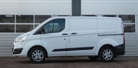 Ford Transit Custom - 270 2.2 TDCI L1H1 NAVI/ AIRCO/ CRUISE/ 2X SCHUIFDEUR/ VOORRUITVERW/ DAKDRAGERS - 1