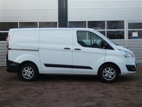 Ford Transit Custom - 270 2.2 TDCI L1H1 NAVI/ AIRCO/ CRUISE/ 2X SCHUIFDEUR/ VOORRUITVERW/ DAKDRAGERS - 1