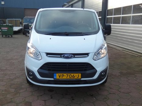 Ford Transit Custom - 270 2.2 TDCI L1H1 NAVI/ AIRCO/ CRUISE/ 2X SCHUIFDEUR/ VOORRUITVERW/ DAKDRAGERS - 1