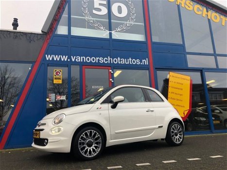 Fiat 500 C - 500c Cabriolet Automaat Navi Led Airco(ECC) bj2018 5556km - 1