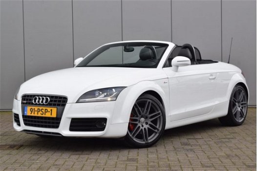 Audi TT Roadster - 2.0 TFSI S-edition Baseball leder BOSE Sound BiXenon PDC Navi Cruise Automaat - 1