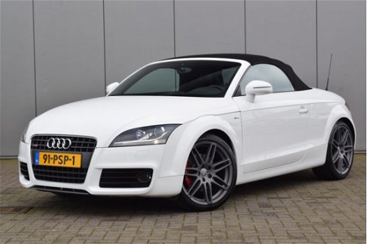 Audi TT Roadster - 2.0 TFSI S-edition Baseball leder BOSE Sound BiXenon PDC Navi Cruise Automaat - 1