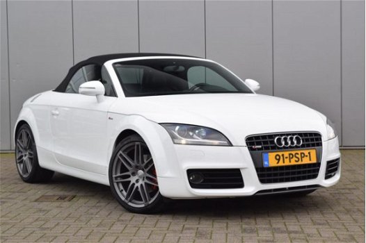 Audi TT Roadster - 2.0 TFSI S-edition Baseball leder BOSE Sound BiXenon PDC Navi Cruise Automaat - 1