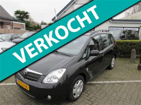 Toyota Corolla Verso - 1.8 VVT-i Linea Sol AIRCO/HOGE INSTAP/NETTE STAAT/LUXE UITVOERING - 1