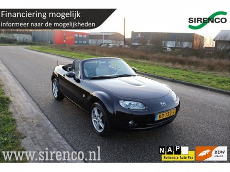 Mazda MX-5 - 1.8 Exclusive leder stoelverwarming climate control uitstraling - 1