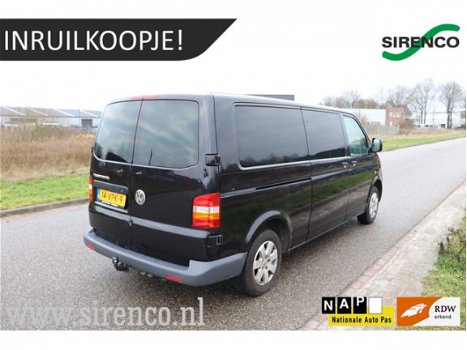 Volkswagen Transporter - 2.5 TDI 340 Trendline DC dubbele cabine trekhaak airco export marge bus net - 1