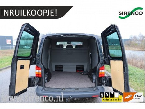 Volkswagen Transporter - 2.5 TDI 340 Trendline DC dubbele cabine trekhaak airco export marge bus net - 1