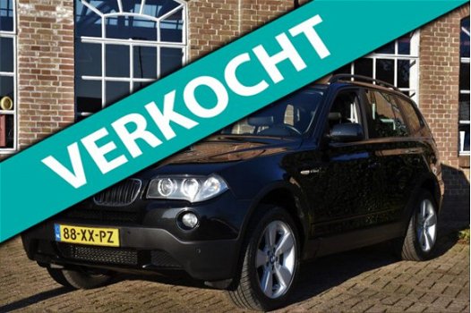 BMW X3 - 2.0d Introduction 2007 161.566KM Automaat Leder Navi Trekhaak ORG NL - 1