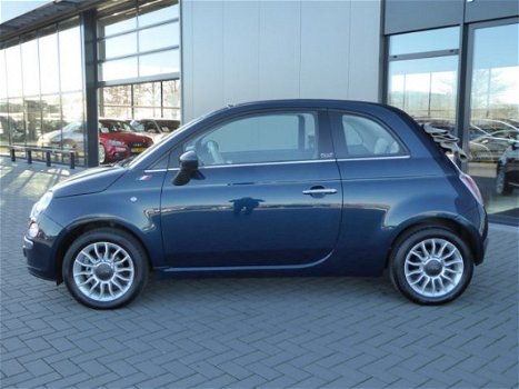 Fiat 500 C - 500c 1.2 Lounge Cabrio, Airco, NAVI, PDC achter - 1