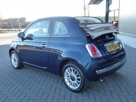 Fiat 500 C - 500c 1.2 Lounge Cabrio, Airco, NAVI, PDC achter - 1