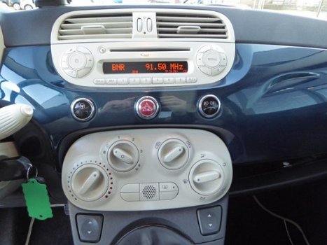 Fiat 500 C - 500c 1.2 Lounge Cabrio, Airco, NAVI, PDC achter - 1