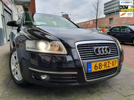 Audi A6 - 2.4 Pro Line Automaat Clima Leer Navi Dvd Dealer Onderhouden Full - 1