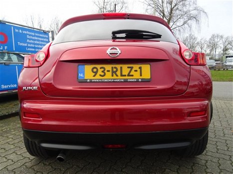 Nissan Juke - 1.6 TEKNA AUTOMAAT ECC/CRUISE/NAV/LEDER/LMV/TREKHAAK - 1