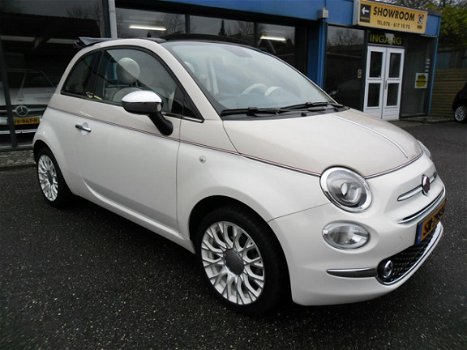 Fiat 500 C - 86PK AUTOMAAT 60TH ED NAV ECC LEDER 16 - 1