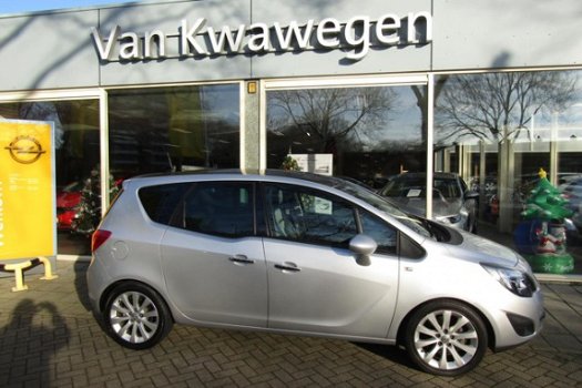 Opel Meriva - 1.4 TURBO AUTOM. NAVI/VOL LEER/DAK/17