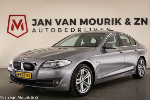 BMW 5-serie - 520d High Executive + | AUTOMAAT | LEDER | CLIMA | CRUISE | NAVI | PDC - 1