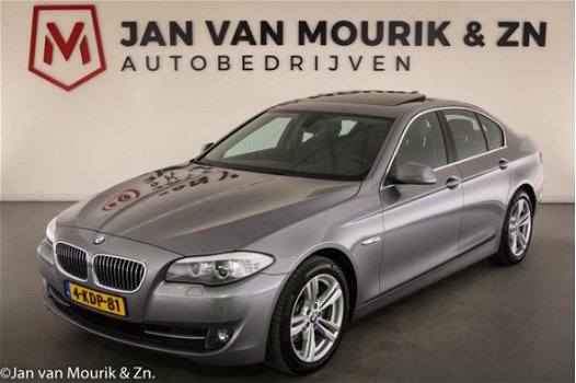 BMW 5-serie - 520d High Executive + | AUTOMAAT | LEDER | CLIMA | CRUISE | NAVI | PDC - 1