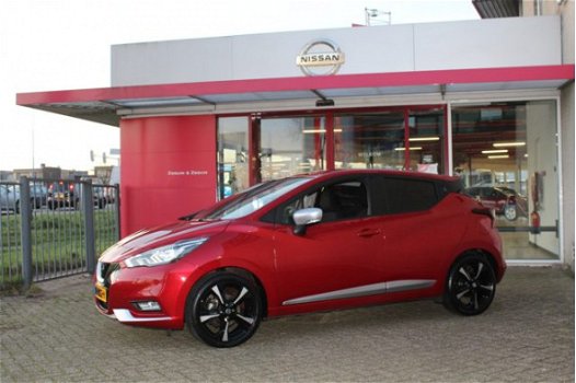 Nissan Micra - 1.0L Acenta EXTERIOR PACK | 17 INCH LMV | CAMERA + SENSOREN | NAVIGATIE | CRUISE | BL - 1