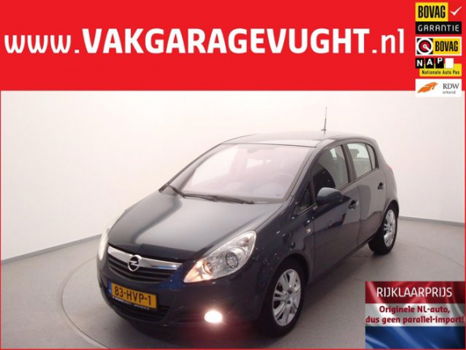 Opel Corsa - 1.4i-16V 90pk 5D. AC|Cr.Control|Navi|Bluetooth|PDC|LMV|Winterwielenset - 1