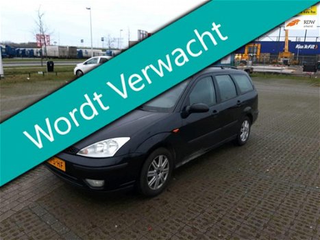 Ford Focus Wagon - 1.6-16V Futura 1e eigenaar Leder Clima Trekhhaak etc - 1