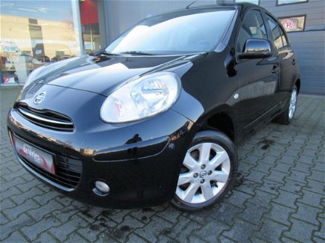 Nissan Micra - 1.2 Tekna / Clima / Navi / Cruise / Pdc / Lmv / Parkeerhulp - 1